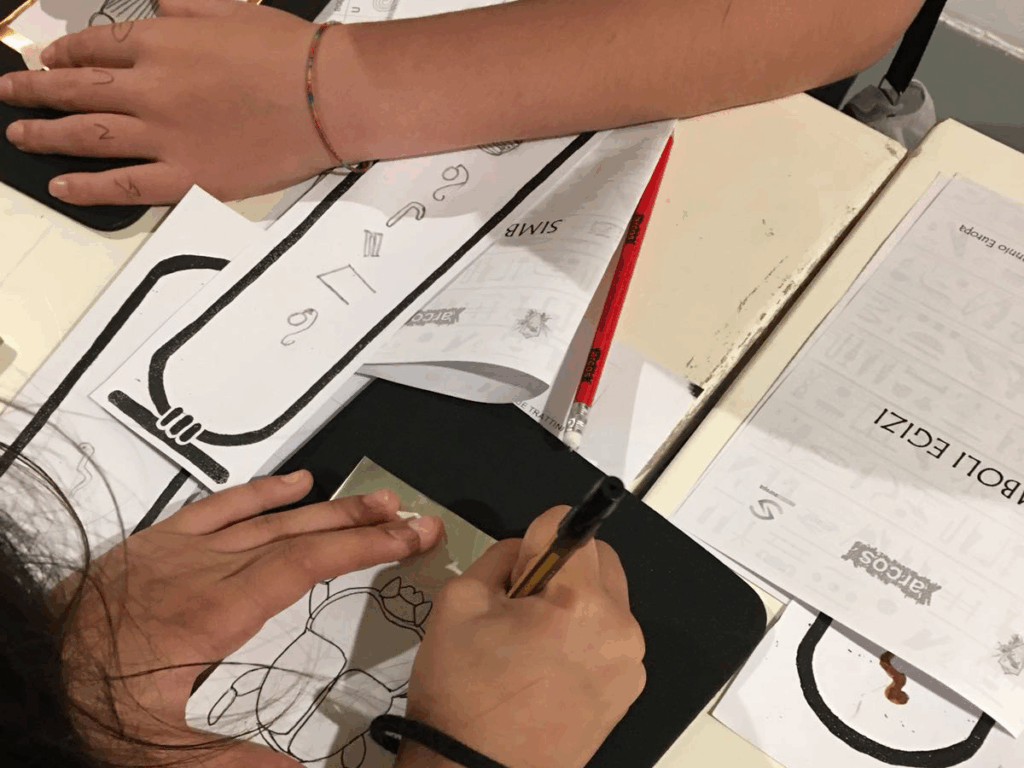 Simboli sacri egizi progetto kids