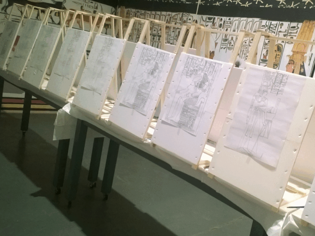 Dipingiamo la tomba del faraone progetto kids