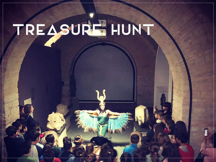 Treasure hunt - museum kids